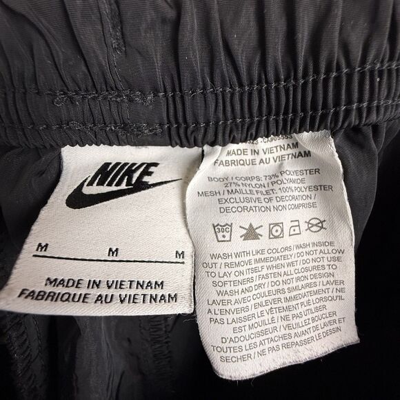 Nike Air Track Pants Purple Embroidered Logo Joggers, "Get Over Fear Heights" - Picture 8 of 9